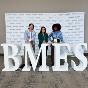 Lauren Gomes and co-authors at BMES 2025